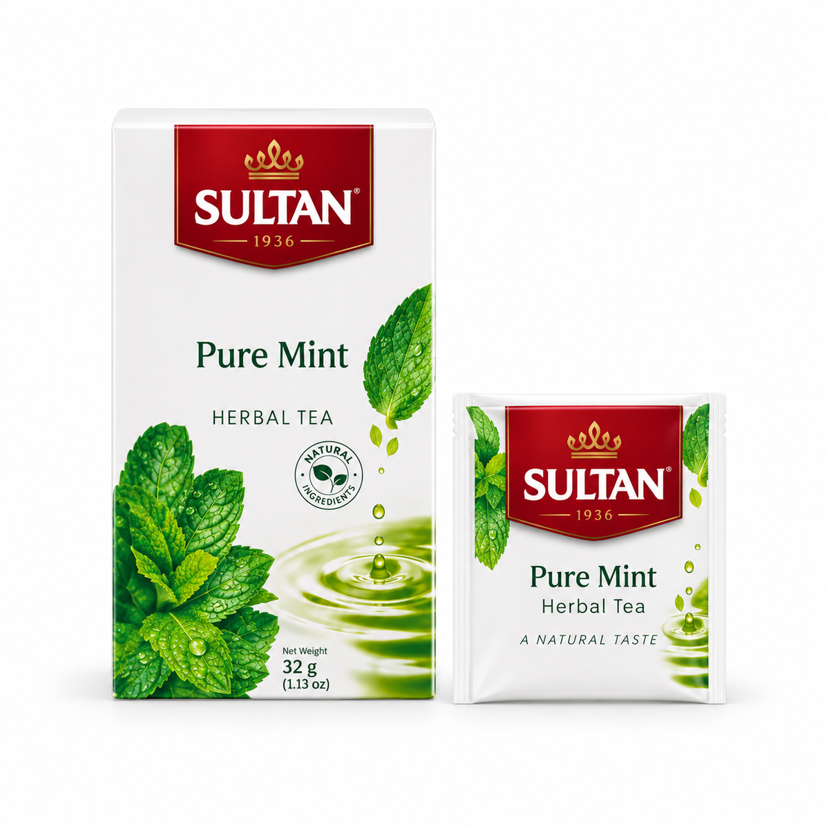 Tisane pure menthe SULTAN 32g