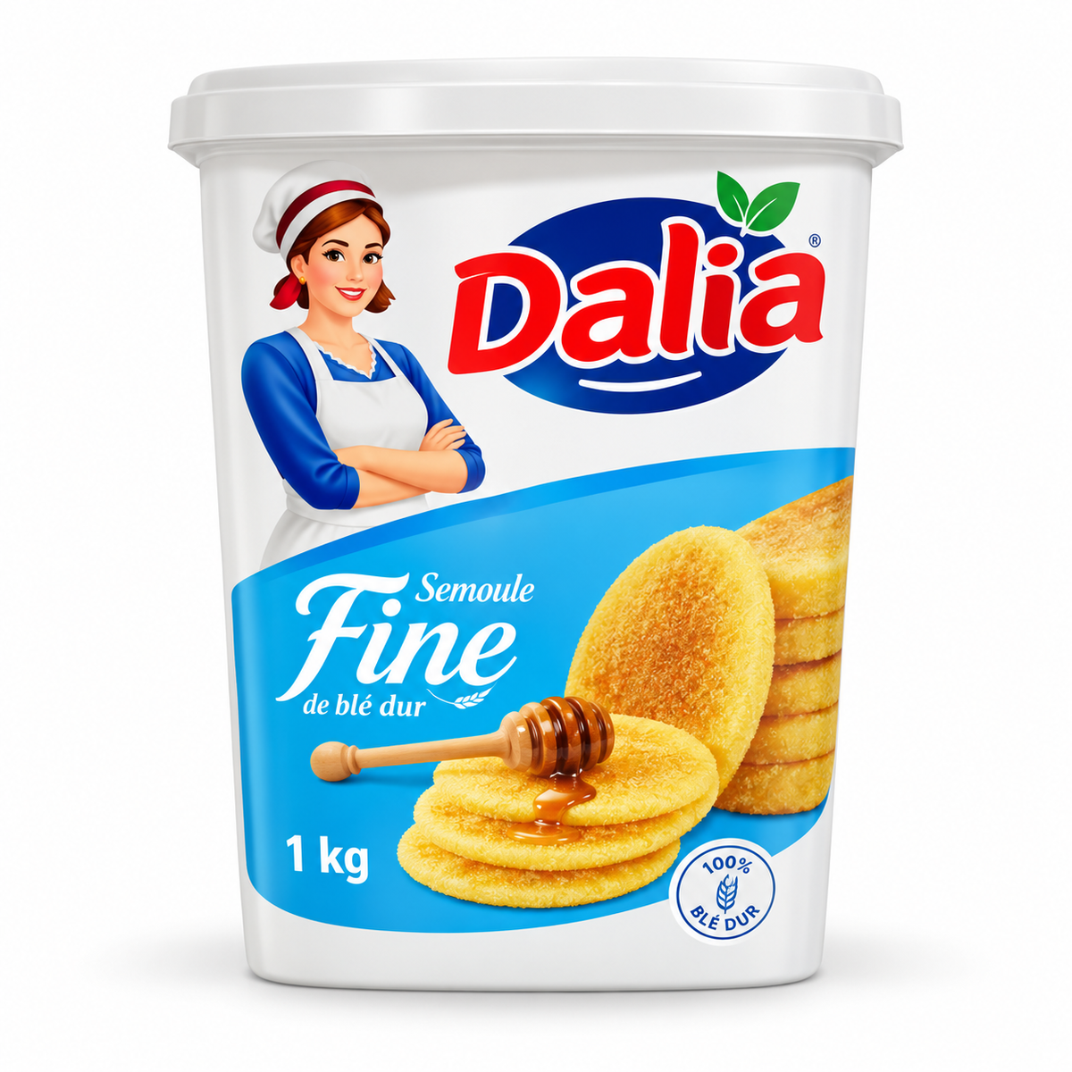 Semoule Fine de blé dur DALIA 1 KG