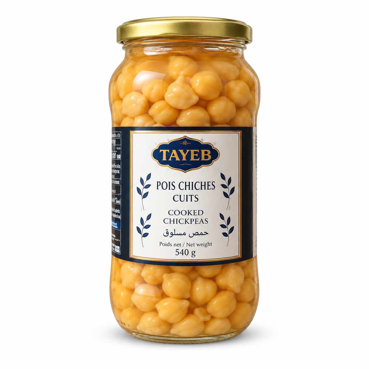 TAYEB Pois Chiches Cuits 540g