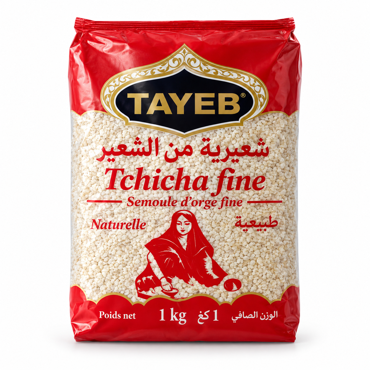 TAYEB TCHICHA Semoule d'orge Fine 1kg