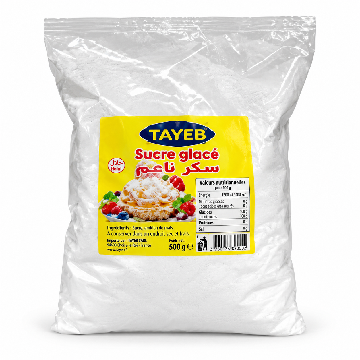 TAYEB Sucre Glacé 500g
