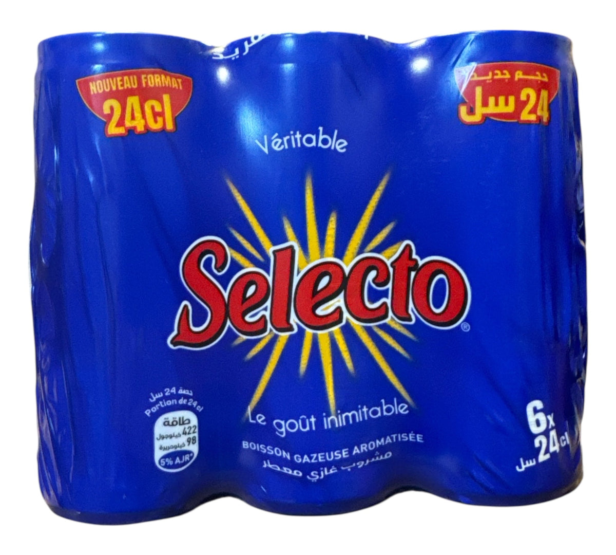 Boisson gazeuse SELECTO Cannettes 24 CL