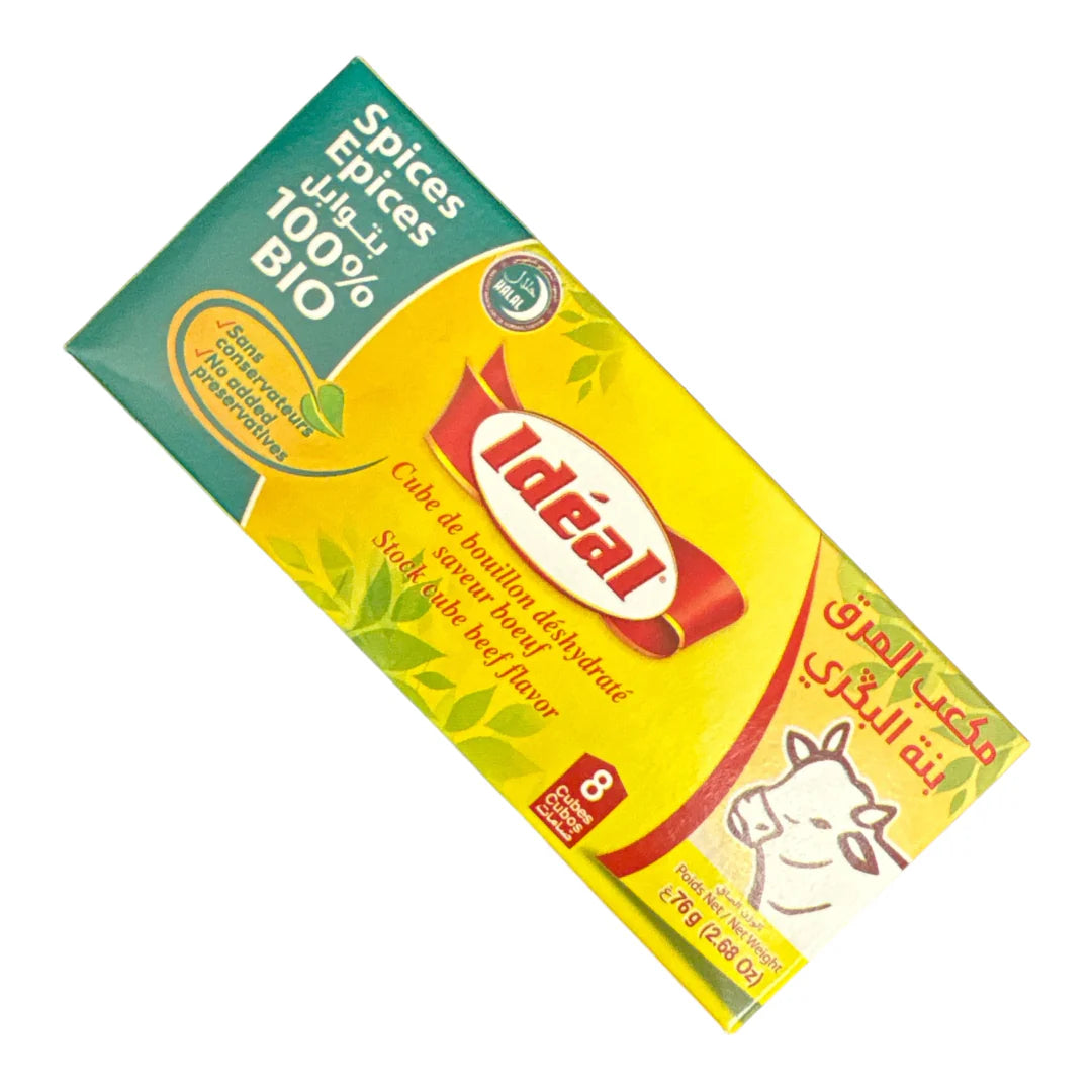 Bouillon Halal Arôme Boeuf IDEAL 8 cubes