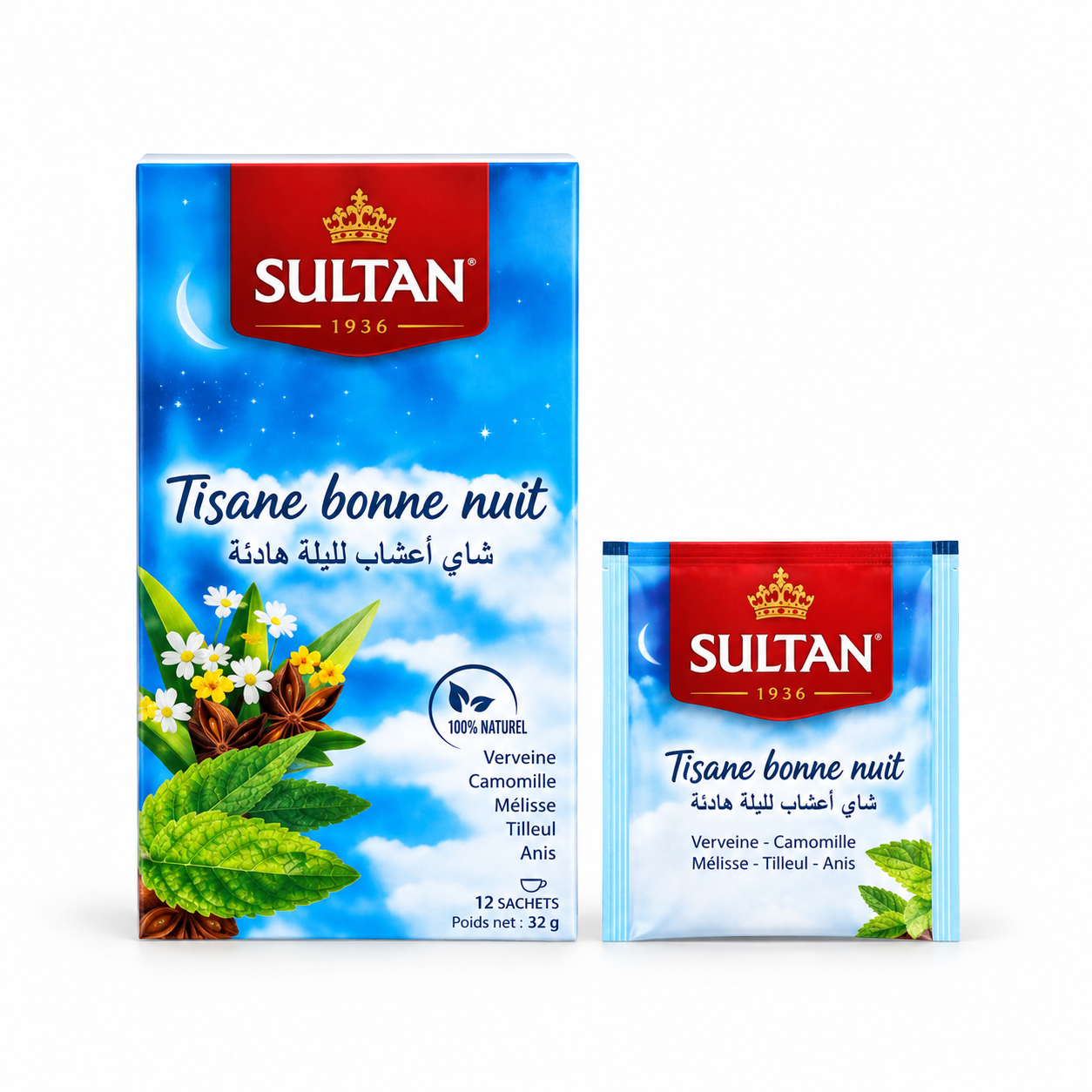 Tisane bonne nuit SULTAN 32g