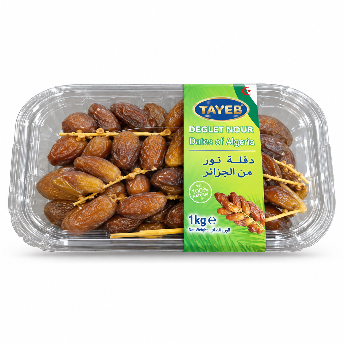 Dattes deglet nour de l'Algérie 1kg