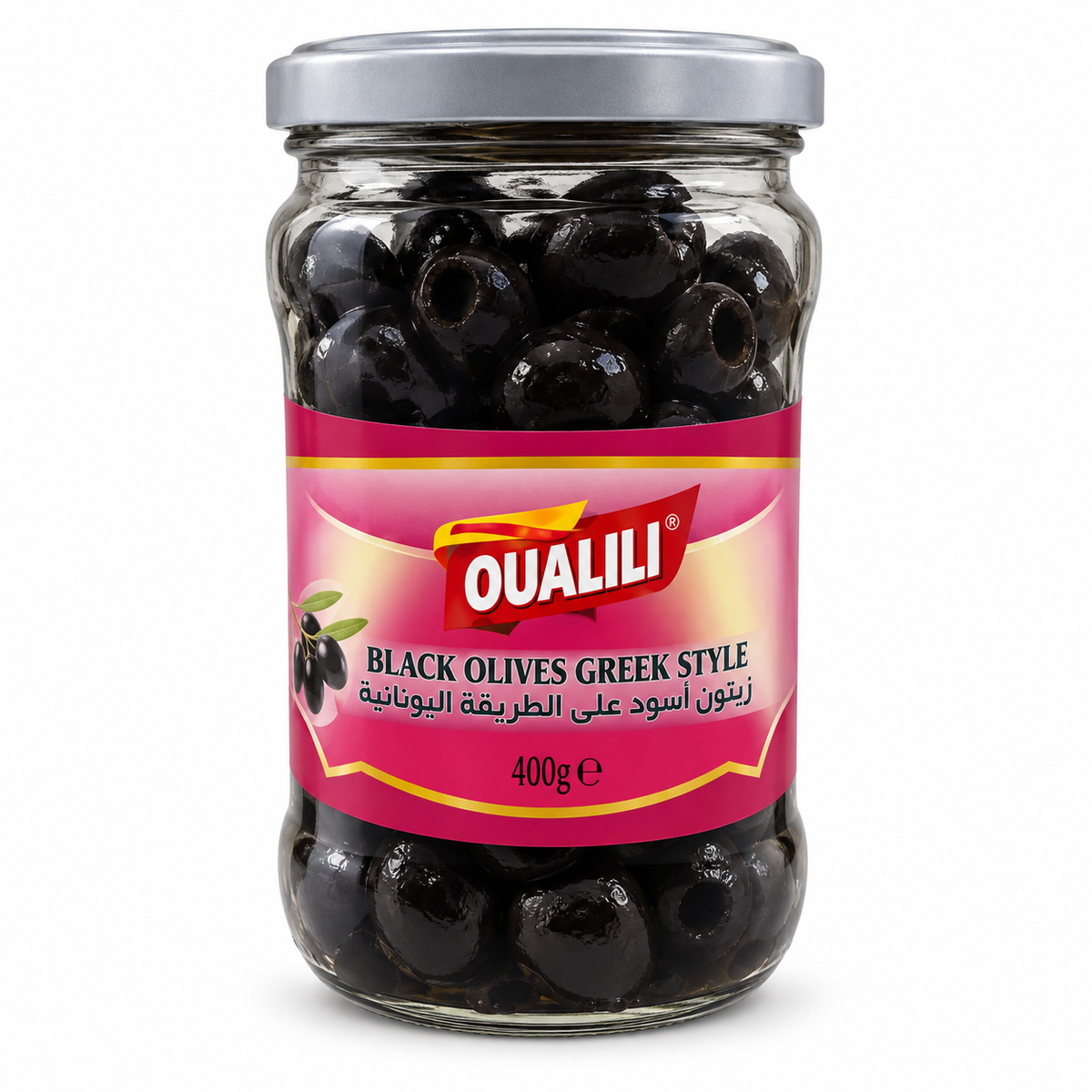 Olives Noires à la Grèque 400g