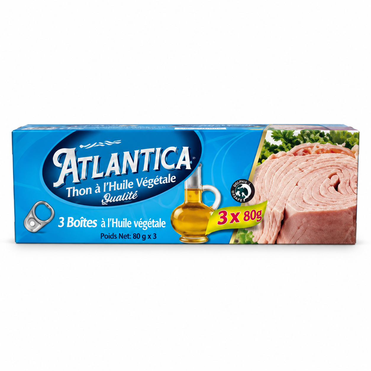 ATLANTICA Thon à l'Huile Végétale